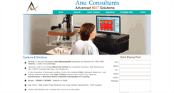 Desktop Screenshot of anuconsultants.net
